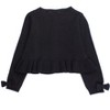 RuffleButts Toddler Girls Sweater Knit Peplum Cardigan - 2 of 2