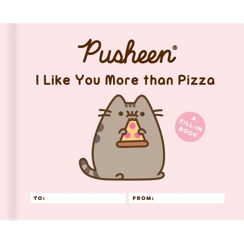 Pusheen cat 2024 with pizza