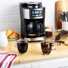 Gourmia 12-Cup Programmable Grind & Brew Coffee Maker: Stainless Steel, Dishwasher-Safe Parts - 2 of 4