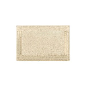 Gracie Mills Forrest 3000 GSM Solid Heavyweight Reversible Cotton Tufted Bath Rug - 1 of 4