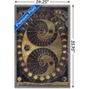 Trends International Tina Lavoie - Golden Elements Of The Moon Astronomy Chart Framed Wall Poster Prints - 3 of 4