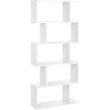Sapphtopaz Simple Household Bookcase with Storage, Space Saving Display Bookshelf for Small Spaces, Office - 4 of 4
