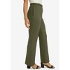 Jessica London Women's Plus Size Knit Crepe Bootcut Pant - 4 of 4