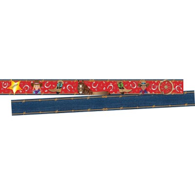 2pk Western Double-Sided Classroom Borders - Barker Creek