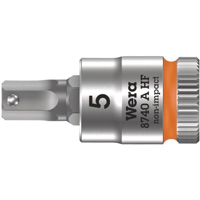 Wera 8740 A HF Zyklop Bit Socket 1/4" Ratchets & Bits