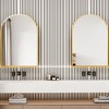 Spassway Recessed or Wall Mount Medicine Cabinet 24 x 36 Inch Bathroom Mirror Cabinet with HD Mirror, Black - 2 of 4