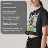 Juniors Womens Mickey & Friends Distressed Group Cropped Portraits T-Shirt - 2 of 4