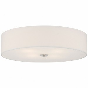 Access Lighting Mid Town 4 - Light Flush Mount in  Brushed Steel - 1 of 1