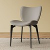 Okak Modern Style Armless Home Dining Chairs for Kitchen Dining Room,PU Leather Upholstered Seating Dining Chair Set of 2 - 2 of 4