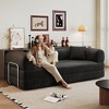 Whisen 78.8" Boneless Modular Sectional Sofa, Convertible Floor Sofa Bed, Compression Sofa with Pillow Back Support Armrest - 2 of 4