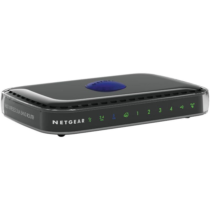 NETGEAR N600 WiFi Dual Band Router (WNDR3400), 1 of 4
