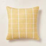 Textured Grid Lines Indoor/Outdoor Throw Pillow - Hearth & Hand™ with Magnolia