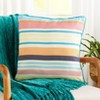 Summer Stripe Accent Pillow - image 3 of 3