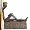 Danya B Man & Woman Reading Metal Bookend Set - 2 of 3