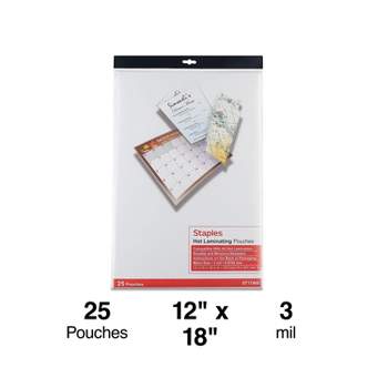 Avery Clear Self-adhesive Laminating Sheets 3 Mil 9 X 12 10/pack 73603 :  Target