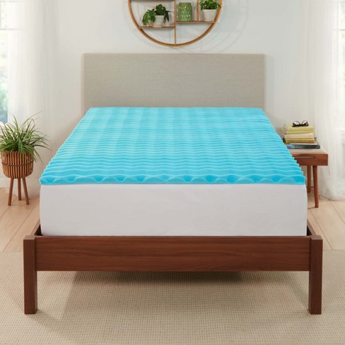 Ecossentials 1 5 Memory Foam Mattress Topper King Target