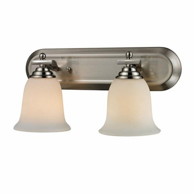 Z-Lite Lagoon 2 - Light Vanity in  Brushed Nickel