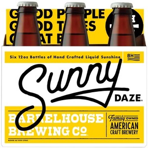 BarrelHouse Sunny Daze Blonde Ale Beer - 6pk/12 fl oz Bottles - 1 of 2