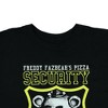 Seven Times Six Five Nights At Freddy's Boys' Shirt Freddy Fazbear's Pizza Security Tee Black - 2 of 4
