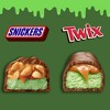 Snickers, Twix Halloween Ghoulish Green Chocolate Candy Fun Size Assortment - 20.13oz/35ct - 2 of 4