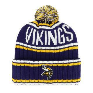 Minnesota Vikings NFL22 Sideline Sportknit Purple Pom - New Era