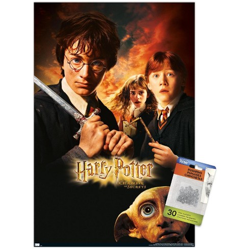 Harry Potter and the Sorcerer's Stone - One Sheet Wall Poster, 22.375 x  34, Framed 