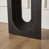 KIGFTSOD 47.24'' Entryway Table - Narrow Console with Unique Loopback Design, Modern MDF for Living Room, Hallway, Apartment - 3 of 4