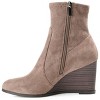 Journee Collection Women's Hepburn Inside Zip Wedge Booties - 2 of 4