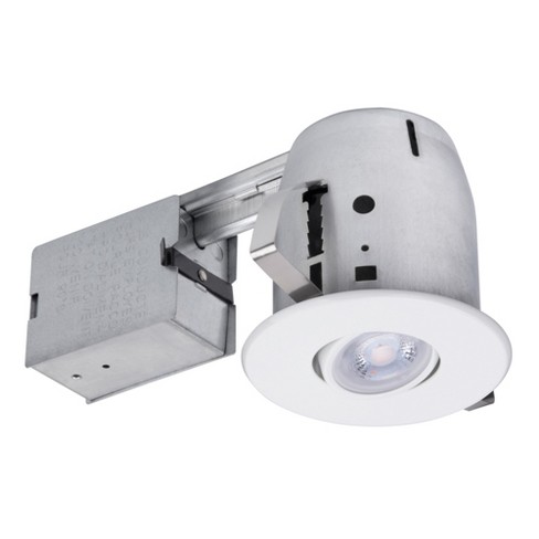 Globe Electric 90440 4 Sleek Directional Recessed Lighting Kit