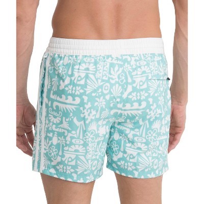 Boards Men's 5.5" Compression Liner Primitive Aqua Swim Trunks | Large — фото 5