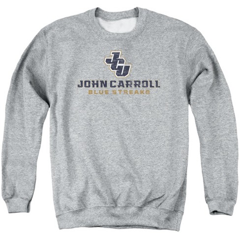 Campus Lab John Carroll University Official Blue Streaks Logo Adult Crewneck Sweatshirt athletic Heather 3x large Target