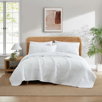 HLC.ME Benji - 3 Piece Quilt Set, Lightweight Bedspread Coverlet Set