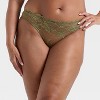 Women's Lace Cut Out Thong Underwear - Auden™ - 4 of 4