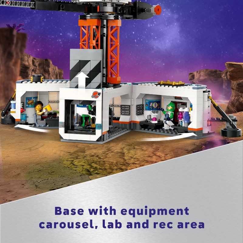 LEGO City Space Base and Rocket Launchpad Set 60434, 5 of 8
