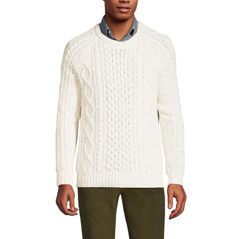 Lands end mens wool sweaters best sale