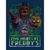 Five Nights at Freddy's Grunge Characters Boy's Charcoal Heather T-shirt - 2 of 3