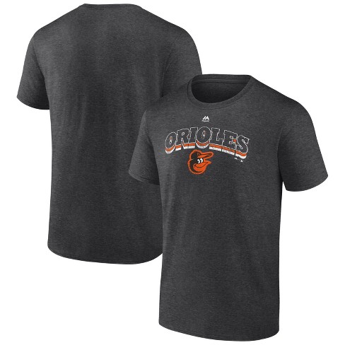 Baltimore Orioles Dri Fit Men's Gray Crew Neck T-Shirt
