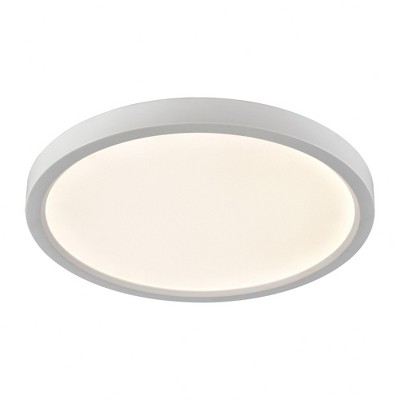 Thomas Lighting Ceiling Essentials 1 - Light Flush Mount in  White