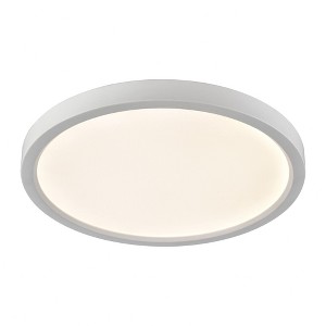Thomas Lighting Ceiling Essentials 1 - Light Flush Mount in  White - 1 of 1