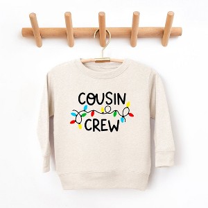 The Juniper Shop Cousin Crew Lights Youth Ultra-Soft Graphic Sweatshirt - 1 of 3