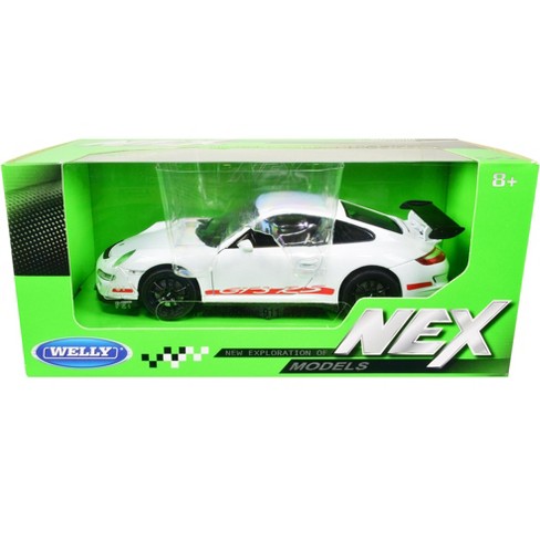 Porsche 911 (997) GT3 RS White 1/24 Diecast Car by Welly