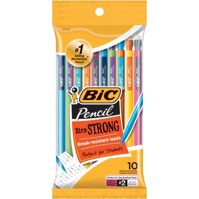 Bic Mechanical Pencils, 0.9mm, Pack of 10/4 Packs