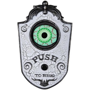 Sunstar Halloween Animated Prop Decoration: Eyeball Doorbell - 1 of 2