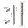 Unique Bargains Cobalt High Speed Steel Straight Flute Twist Drill Bit Tap and Bit Set - 2 of 3