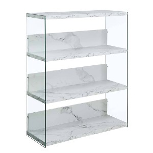 40.25" SoHo 4 Tier Wide Bookcase - Breighton Home - 1 of 3
