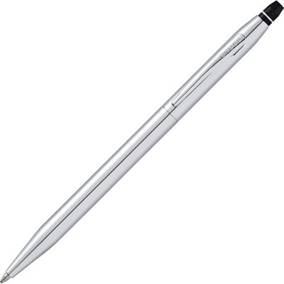 Cross Click Ballpoint Pen Chrome Barrel Black Ink AT0622S101