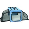 Munora Capacious Dual-Expandable Wire Folding Lightweight Collapsible Travel Pet Dog Crate - 4 of 4