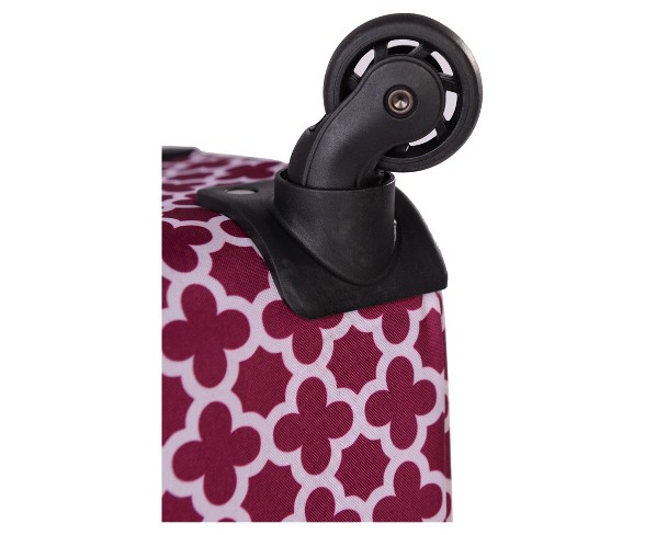 Jenni Chan Aria Broadway 24" Soft Spinner Suitcase - Cranberry