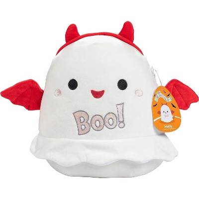 Squishmallows 10" Ghost Devil - Officially Licensed Kelly Toys Halloween Plush - Collectible Soft & Squishy Stuffed Animal Toy - Gift for Kids