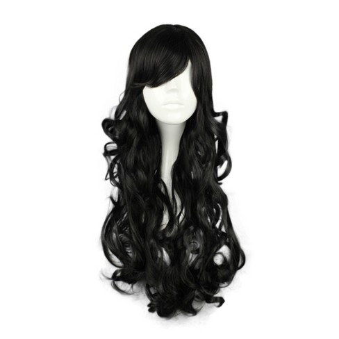 Unique Bargains Curly Wig Human Hair Wigs For Women 24